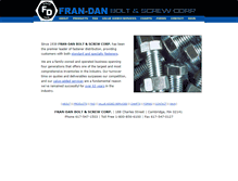 Tablet Screenshot of frandanbolt.com